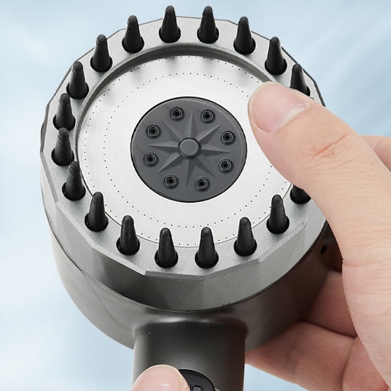 High Pressure 3-Mode Message Shower Head With Stop Button Handheld Water Saving Spray Nozzle Bathroom Accessories 2025 - CAD $17.99 –P8