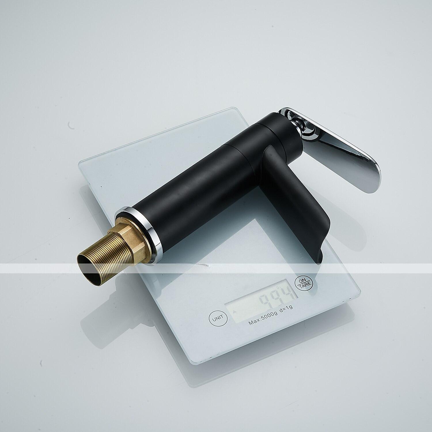 Bathroom Sink Faucet,Rotatable Electroplated Centerset Single Handle One Hole Bath Taps with Hot and Cold Switch 2025 - CAD $95.99 –P15