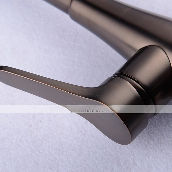 Single Handle Kitchen FaucetBlack Nickel One Hole Pull-out Standard Spout or Spray Type Standard Spout Oil-rubbed Bronze Kitchen Faucet with Cold and Hot Switch 2025 - CAD $151.99 –P6