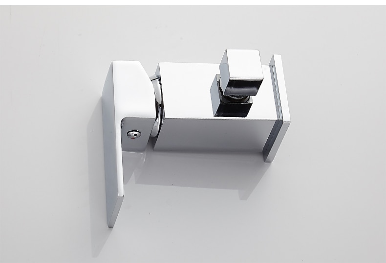 Bathtub Faucet - Contemporary Chrome Free Standing Ceramic Valve Bath Shower Mixer Taps / Three Handles Three Holes 2025 - CAD $223.99 –P5