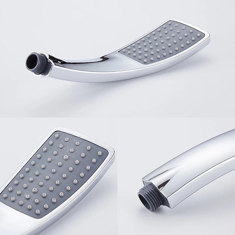 Bathtub Faucet - Contemporary Chrome Free Standing Ceramic Valve Bath Shower Mixer Taps / Two Handles Three Holes 2025 - CAD $223.99 –P4