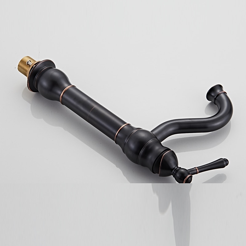 Bathroom Sink Faucet Antique Brass/ORB/Brushed Nickel Rotatable Single Handle One Hole Bath Taps 2025 - CAD $111.99 –P9