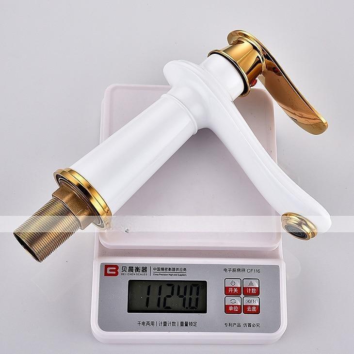 Bathroom Sink Faucet - Classic Electroplated Centerset Single Handle One HoleBath Taps 2025 - CAD $103.99 –P10