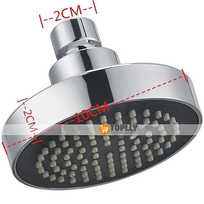 4 inch Rainfall Shower Head ABS Showerhead 360-degree Rotation High Pressure Overhead Shower Head 2025 - CAD $9.99 –P1
