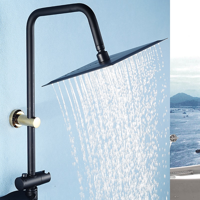 Rainfall Shower Head Contemporary Luxury Rain Shower in Painted Finishes 2025 - CAD $31.99 –P4