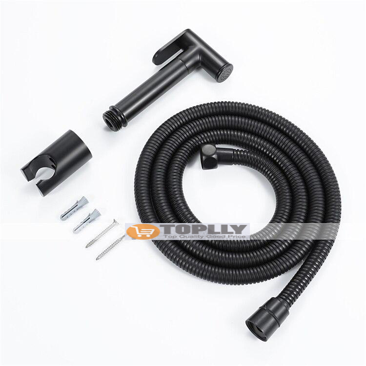 Brass Single Hole Bidet Painted Finishes Black Toilet Handheld Bidet Sprayer Self-Cleaning Contemporary Clean Spray Gun 2025 - CAD $52.99 –P6