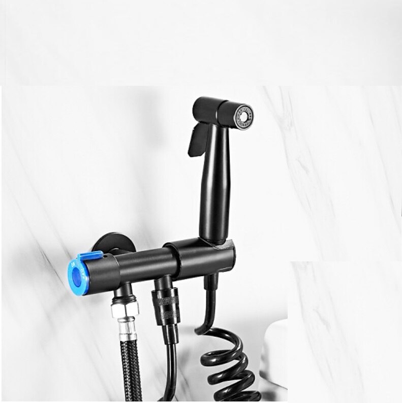 Handheld Toilet Bidet Sprayer Kit Wall-mount 304 Stainless Steel Toilet Bidet Showerhead with Hose Bathroom Cleaning Set 2025 - CAD $39.99 –P2