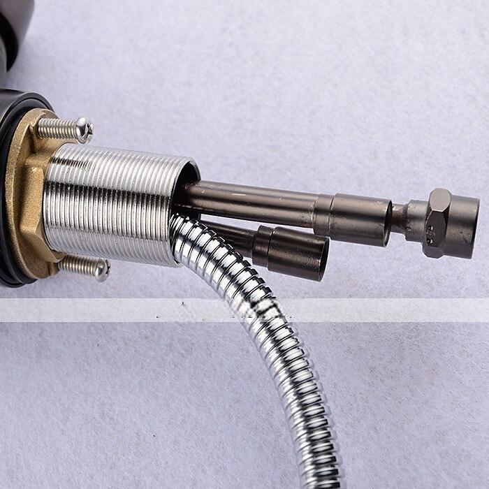 Single Handle Kitchen FaucetBlack Nickel One Hole Pull-out Standard Spout or Spray Type Standard Spout Oil-rubbed Bronze Kitchen Faucet with Cold and Hot Switch 2025 - CAD $151.99 –P7