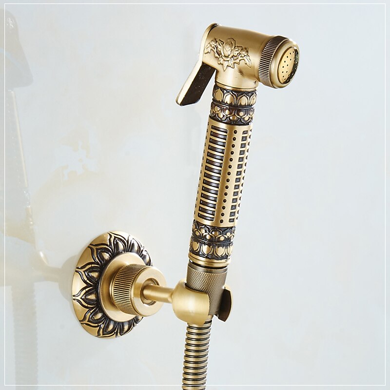 Bathroom Bidet Shower Sprayer Brass Toilet Douche Hygienic Cleaning Head Set Tap 2025 - CAD $63.99 –P5