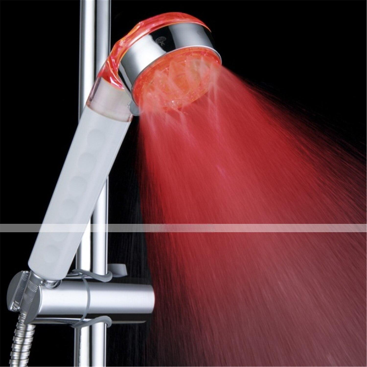 3-Color Temperature Sensitive LED Color Changing Hand Shower 2025 - CAD $14.99 –P2