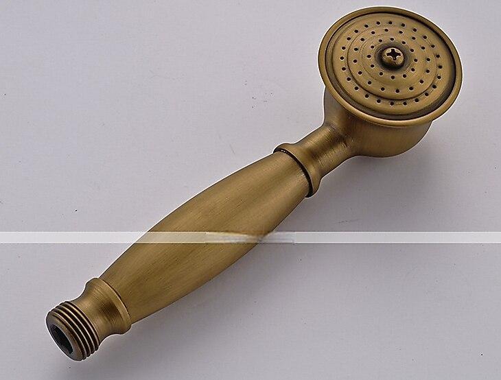 Vintage Shower Faucet Set 8" Shower Head Shower System Retro Rainfall Head Antique Copper Shower System with Shower Handheld Sprayer Brass Valve Bath Shower Mixer Taps 2025 - CAD $295.99 –P8