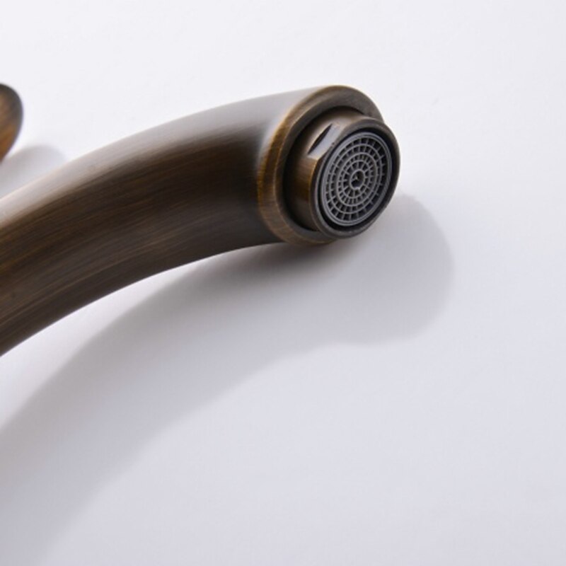 Bathroom Sink Faucet - Classic Antique Brass Free Standing Single Handle One HoleBath Taps 2025 - CAD $159.99 –P7