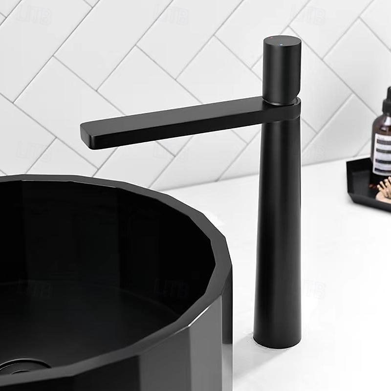 Bathroom Sink Faucet - Classic Electroplated Mount Outside Single Handle One HoleBath Taps 2025 - CAD $113.59 –P3