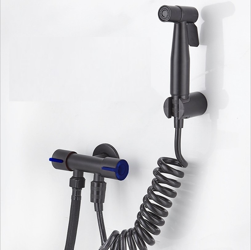 Handheld Toilet Bidet Sprayer Kit Wall-mount 304 Stainless Steel Toilet Bidet Showerhead with Hose Bathroom Cleaning Set 2025 - CAD $39.99 –P17