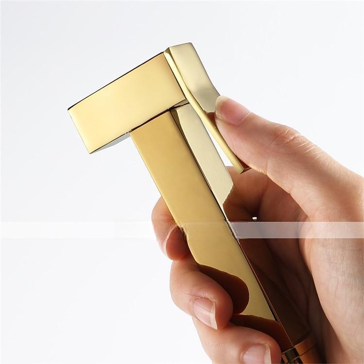 Ti-PVD Gold Handheld Bidet Sprayer with ABS Base and 1.5m Hose 2025 - CAD $43.99 –P4