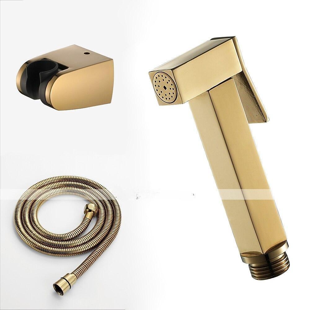 Single Hole Bidet Electroplated Toilet Handheld Bidet Sprayer Self-Cleaning Contemporary 2025 - CAD $59.99 –P17