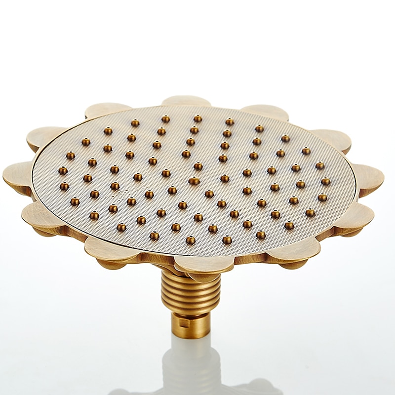Shower FaucetRainfall Shower System Body Jet Massage Set - Handshower Included pullout Rainfall Shower Antique Vintage Style Antique Brass Mount Inside Brass Valve Bath Shower Mixer Taps 2025 - CAD $558.99 –P8