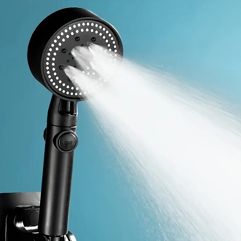 5 Modes Shower Head with Handheld Drill-Free High Pressure High Flow Water Saving Shower Spray with ON/OFF Pause Switch Shower Bathroom Accessories 2025 - CAD $27.99 –P3