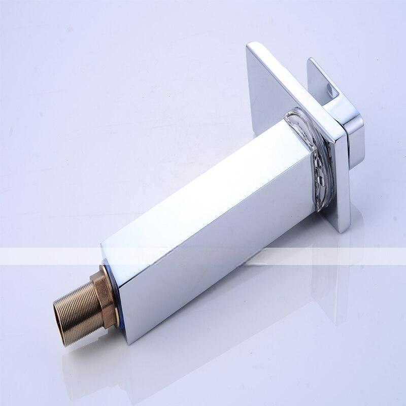 Bathroom Sink Faucet - Waterfall Chrome Centerset Single Handle One HoleBath Taps / Brass 2025 - CAD $127.99 –P7