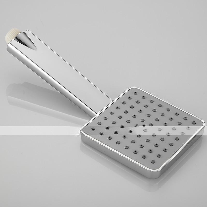Shower FaucetRainfall Shower Head System / Thermostatic Mixer valve Set - Handshower Included pullout Rainfall Shower Contemporary Electroplated Mount Outside Ceramic Valve Bath Shower Mixer Taps 2025 - CAD $303.99 –P5