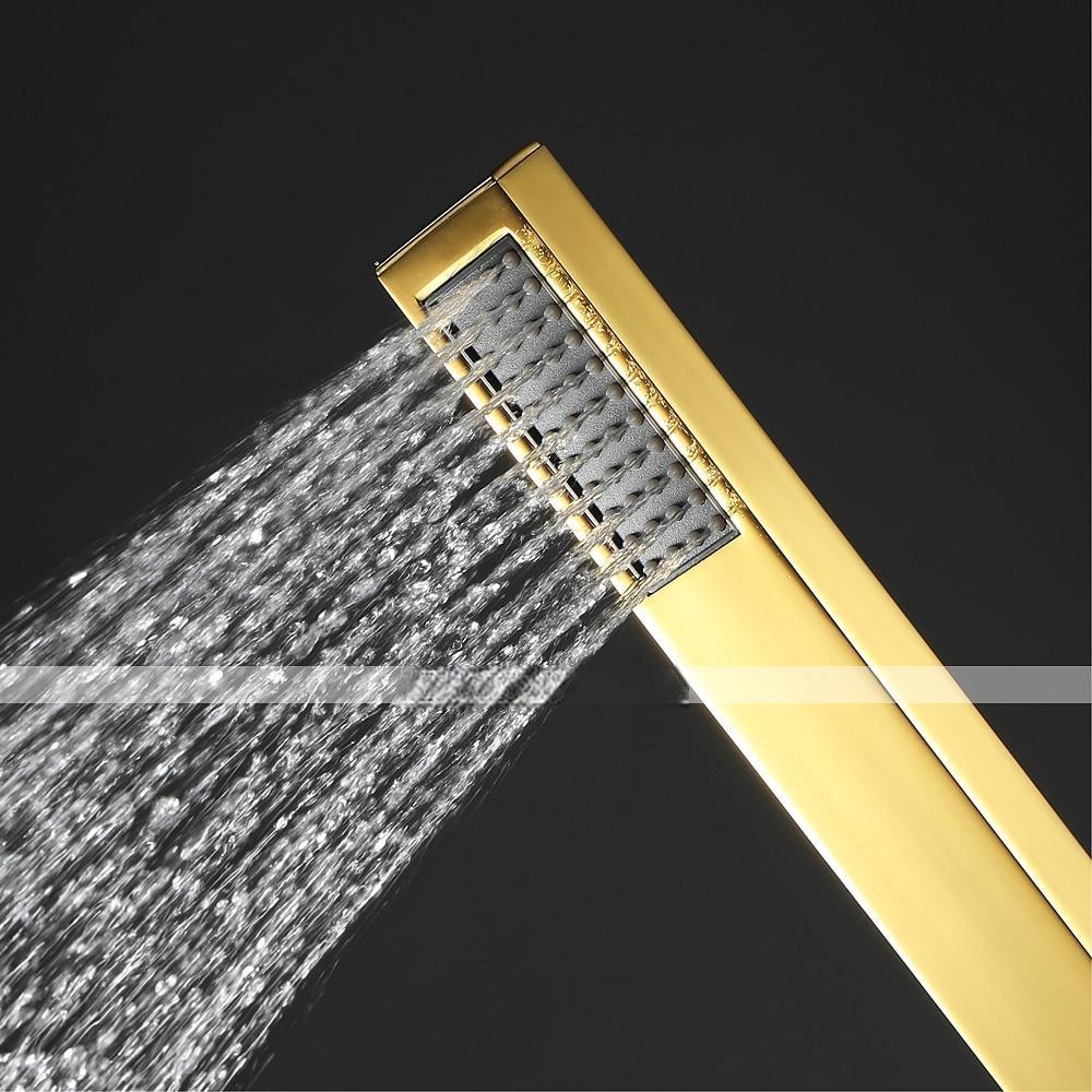 Contemporary Hand Shower Chrome / Brushed / Ti-PVD Feature - Shower Shower Head / Stainless Steel / Brass / Yes 2025 - CAD $23.99 –P14