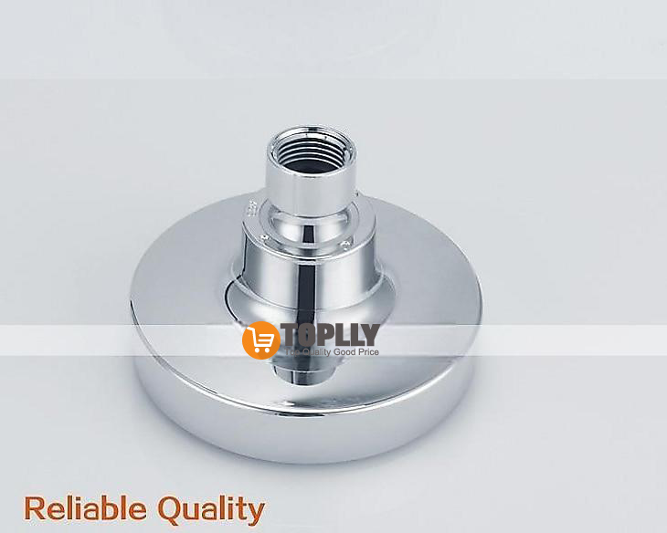 Round Chrome Plated Shower Top Spray,A Grade ABS Silvery Rainfall Soft Spray Function Rain Shower 2025 - CAD $11.99 –P2