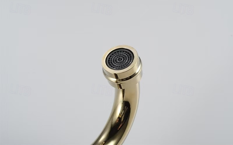Kitchen Faucet 360 Swivel Antique Sink Faucet Mixer Tap Fashion Gold Sink Faucet Copper Hot and Cold Basin Tap 2025 - CAD $111.99 –P3