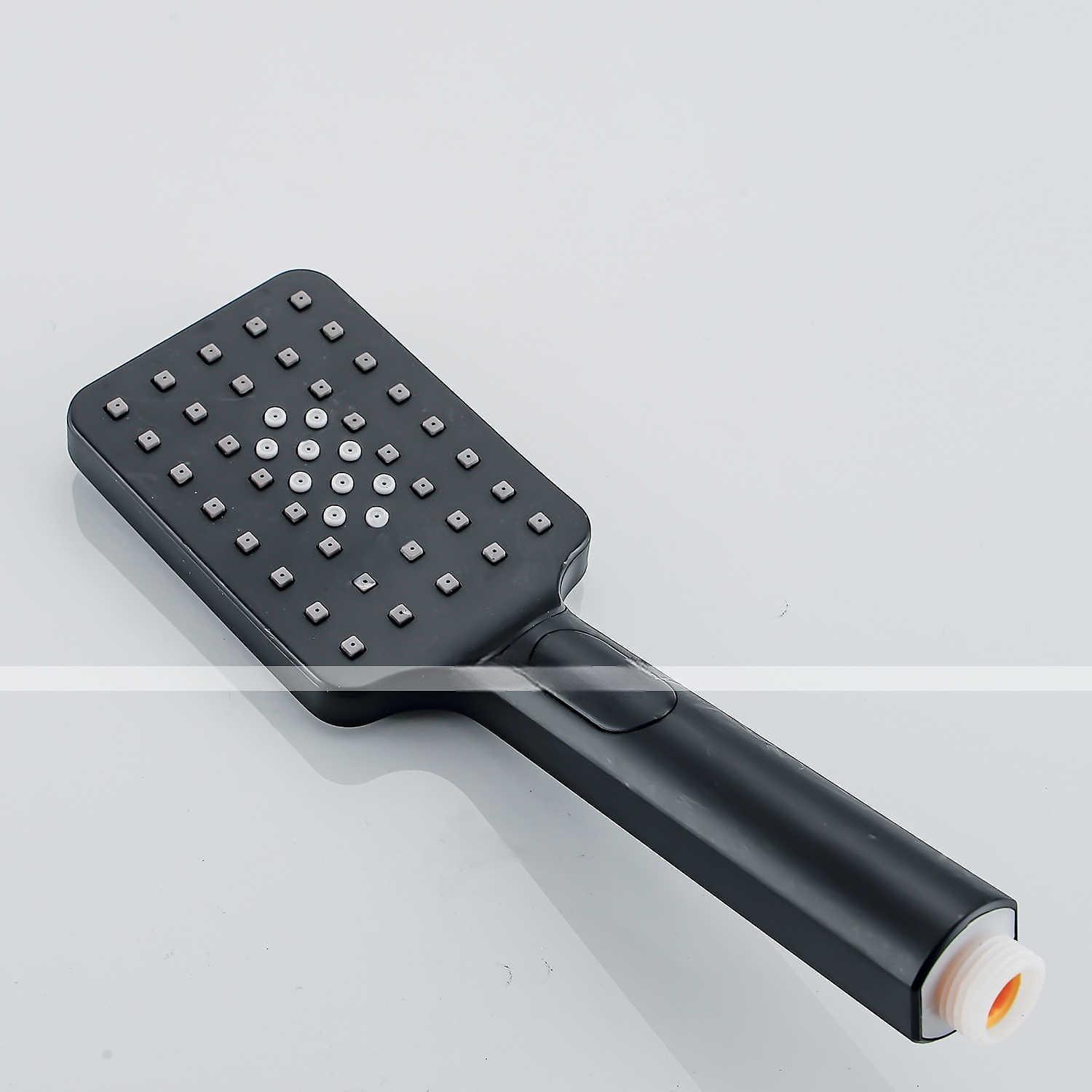 Shower Faucet with LED Display Thermostatic Mixer valve Set Handshower Included Pullout/Shelf Rainfall Shower Electroplated Mount Outside Ceramic Valve Bath Shower Mixer Taps 2025 - CAD $446.99 –P17