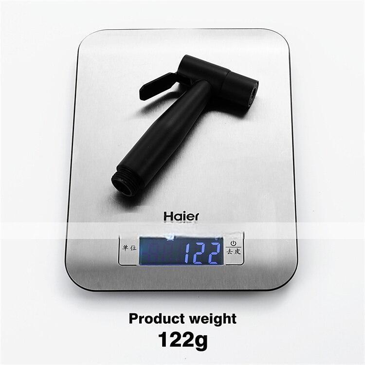 Single Hole Bidet Black Toilet Handheld High Pressure Cleaning Spray Gun 2025 - CAD $36.99 –P5