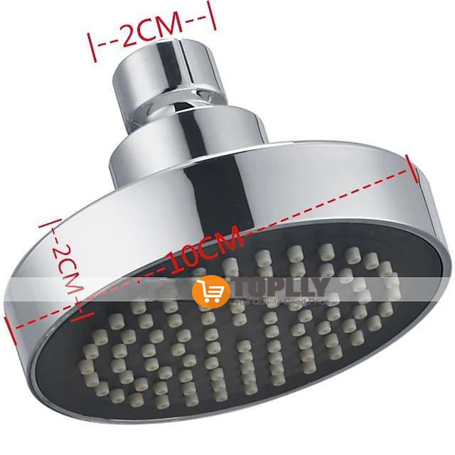 Round Chrome Plated Shower Top Spray,A Grade ABS Silvery Rainfall Soft Spray Function Rain Shower 2025 - CAD $11.99 –P6