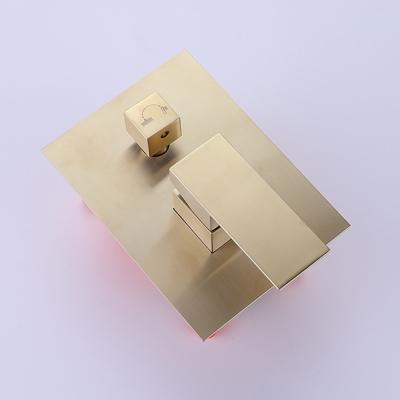 Wall Mounted Bathtub Faucet with Hand Shower Modern Wall Installation with Ceramic Valve Bathtub Filling Shower Mixer Faucets Single Handle Cascading Faucet 2025 - CAD $398.99 –P10