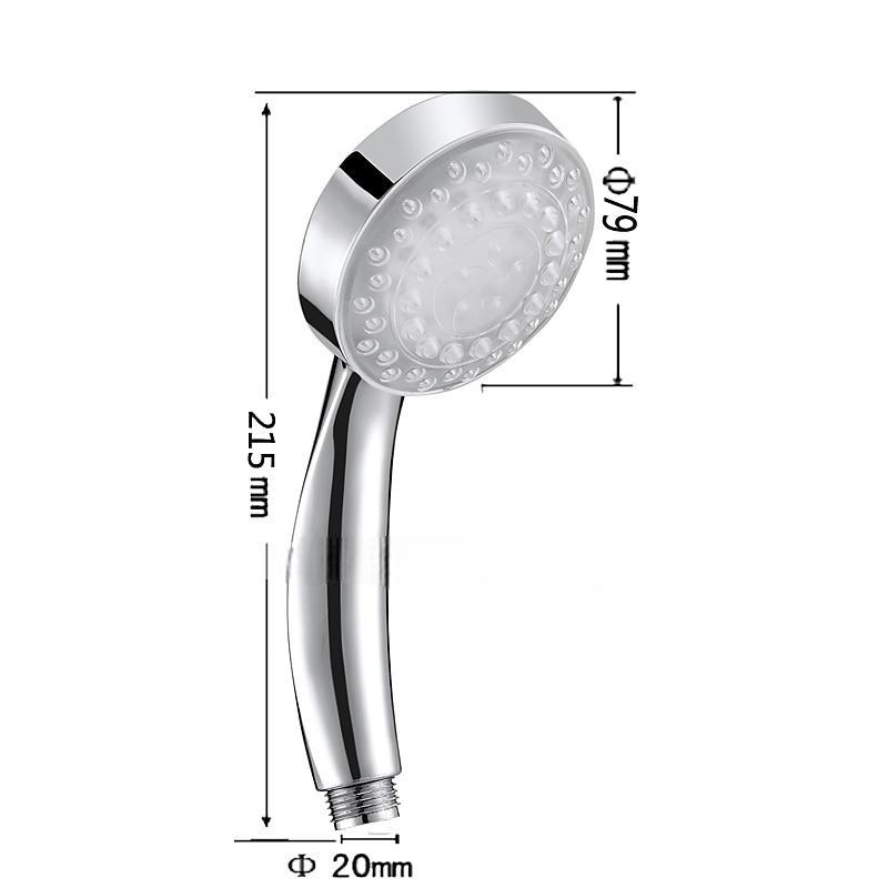Contemporary Hand Shower Chrome Feature - Shower / Color Gradient / Rainfall Shower Head 2025 - CAD $11.99 –P1