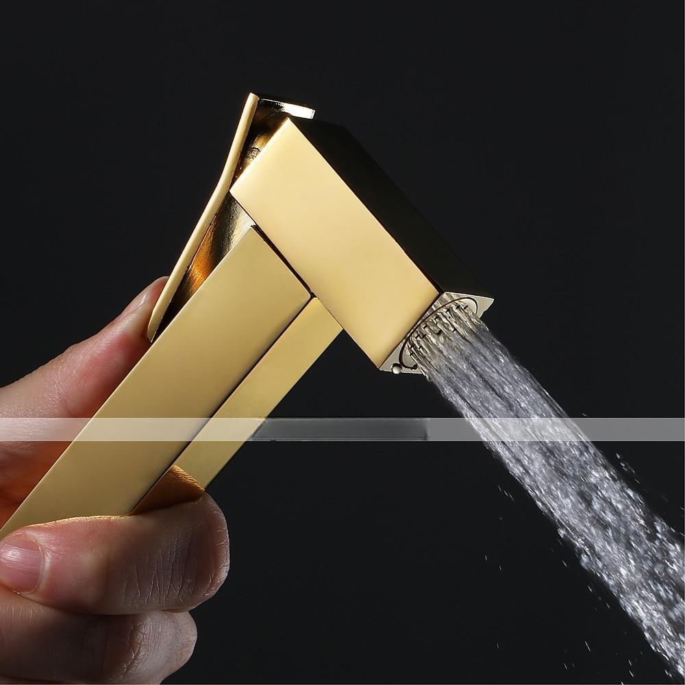 Single Hole Bidet Electroplated Toilet Handheld Bidet Sprayer Self-Cleaning Contemporary 2025 - CAD $59.99 –P15