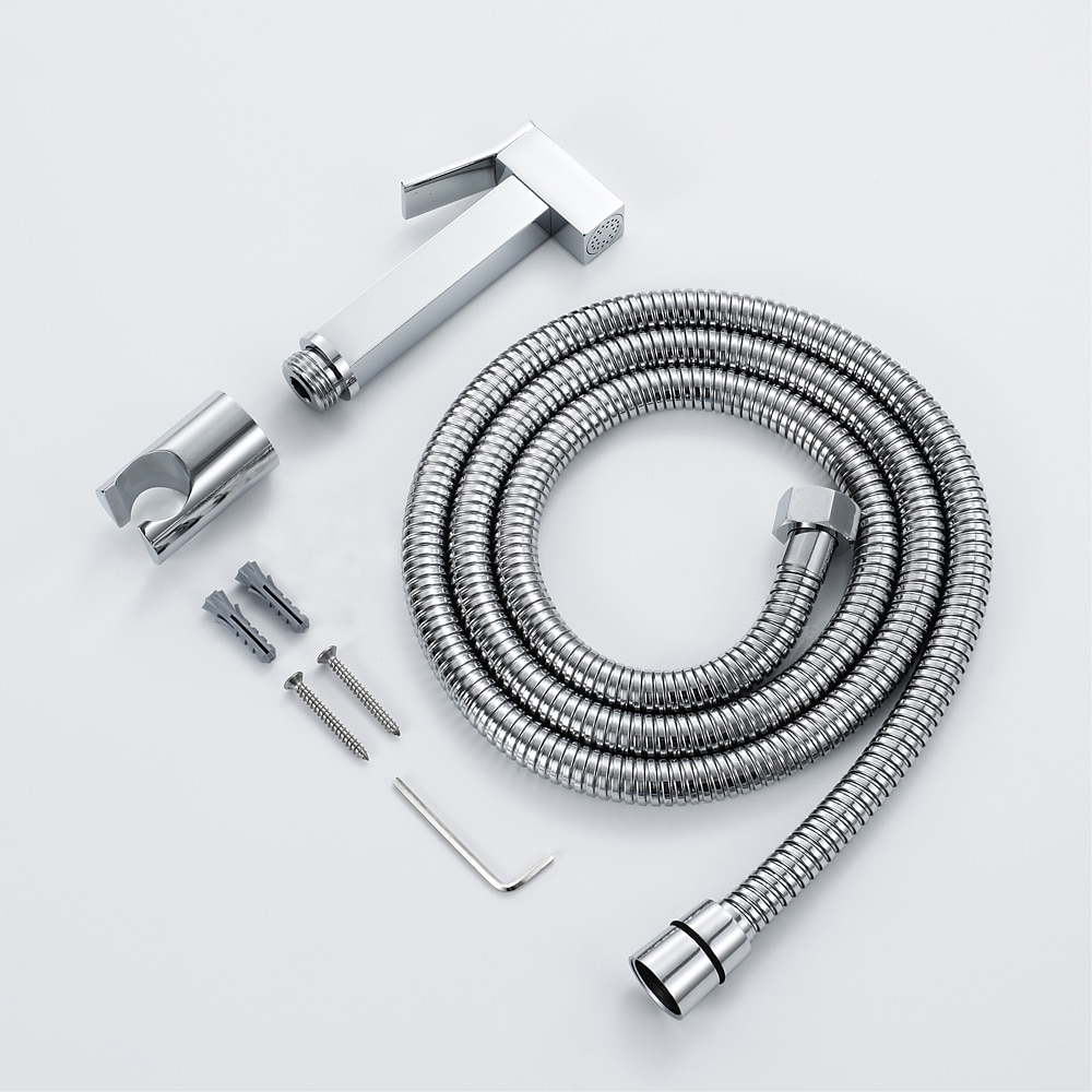 Single Hole Bidet Electroplated Toilet Handheld Bidet Sprayer Self-Cleaning Contemporary 2025 - CAD $59.99 –P6