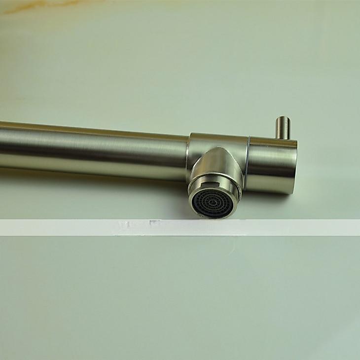 Kitchen FaucetBrass Chrome Deck Mounted Pullout Spray Contemporary Kitchen Taps with Hot and Cold Switch 2025 - CAD $143.99 –P2