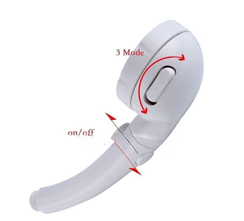 High Quality 1PC High Pressure 3 Modes Shower Head with Stop Button Adjustable Water Saving Showerhead For Home Hotel Bathroom 2025 - CAD $9.99 –P3