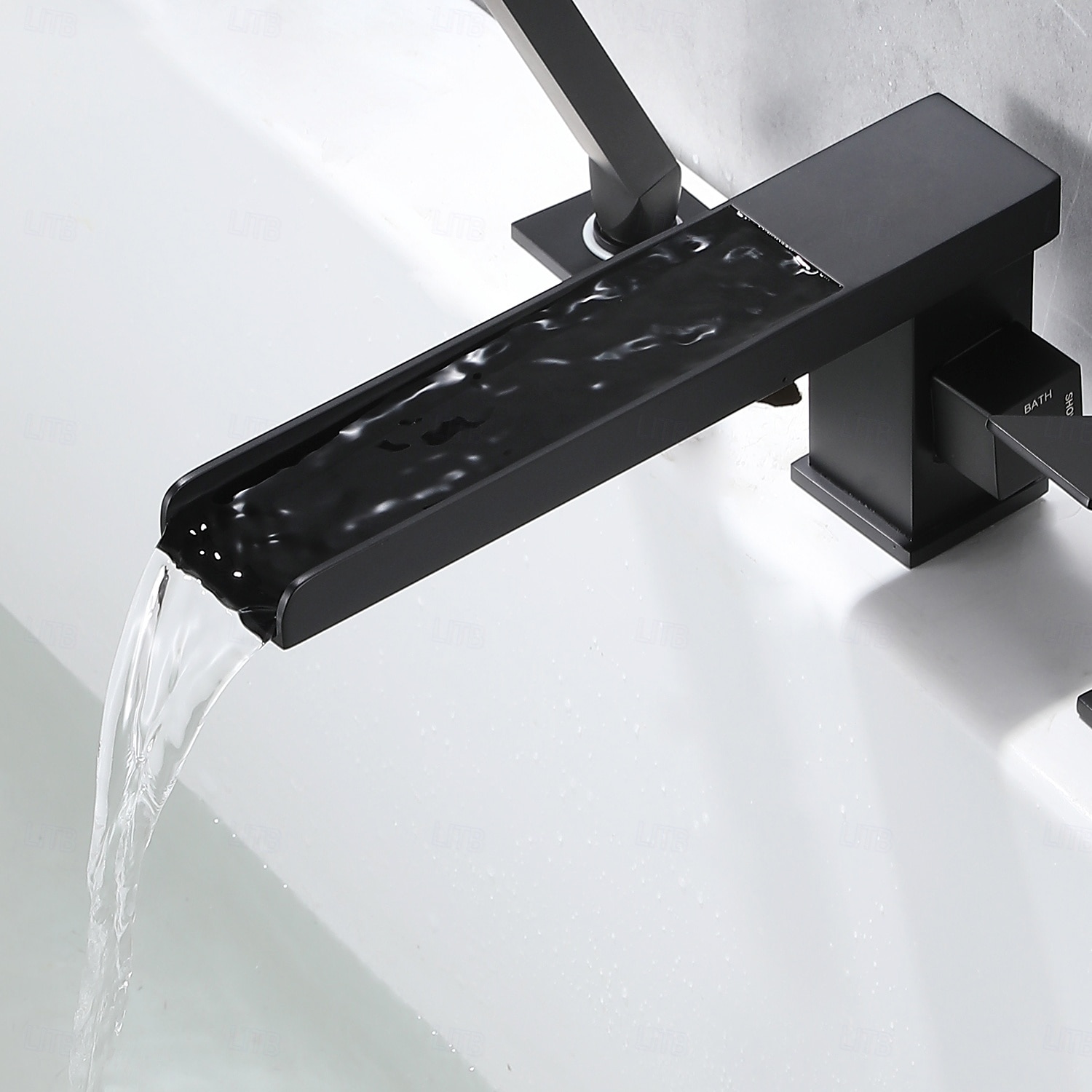 Bathtub Faucet - Modern Contemporary Painted Finishes Roman Tub Brass Valve Bath Shower Mixer Taps 2025 - CAD $311.99 –P6