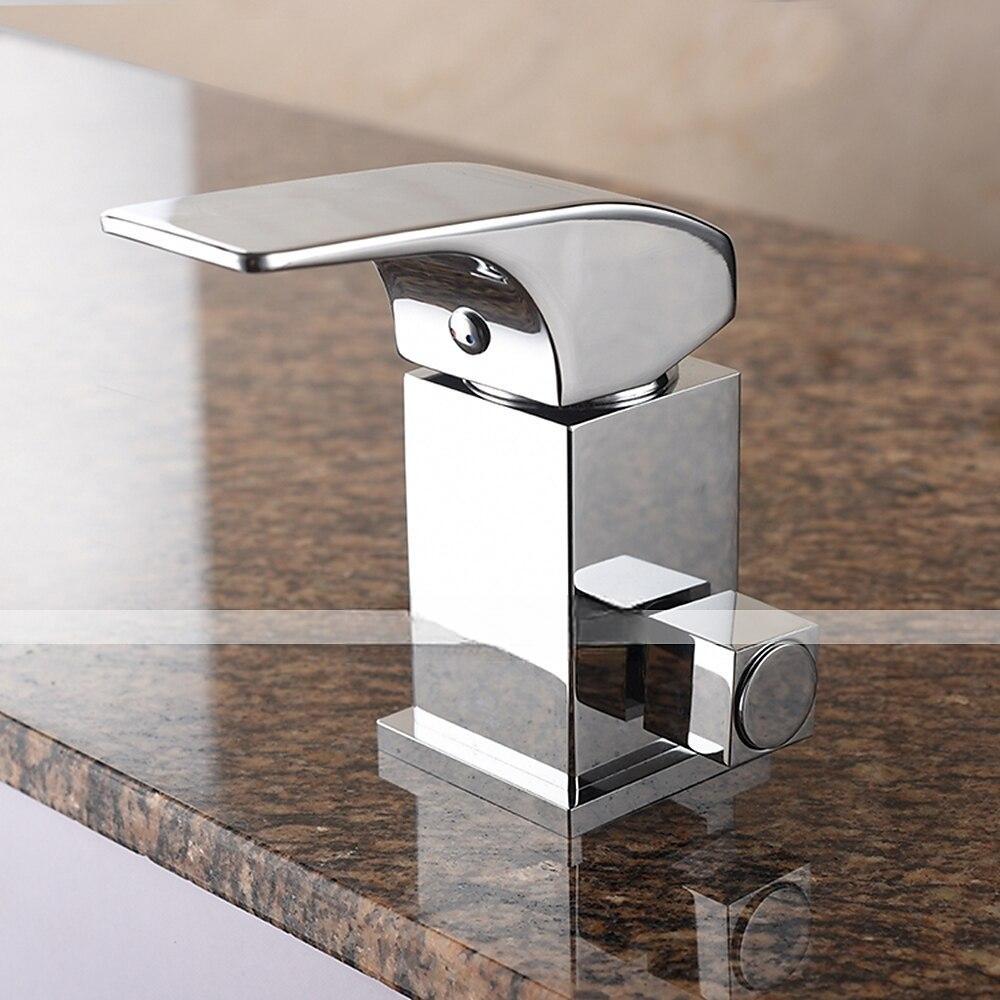 Bathtub Faucet - Contemporary Chrome Roman Tub Ceramic Valve Bath Shower Mixer Taps / Brass / Single Handle Three Holes 2025 - CAD $287.99 –P5