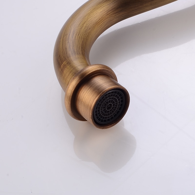 Traditional Kitchen Sink Mixer Faucet with Cold and Hot Hose Vessel Taps Single Handle 2025 - CAD $52.99 –P6