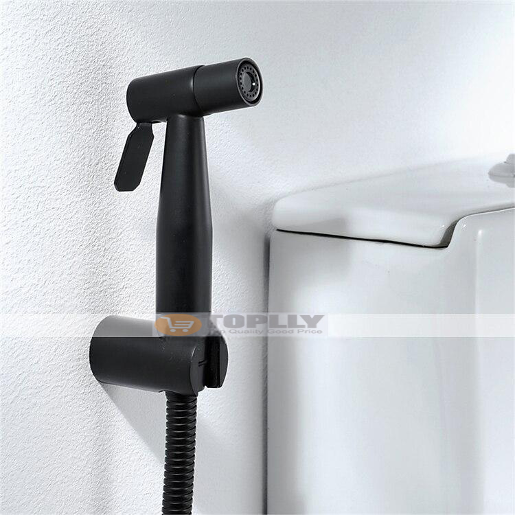 Single Hole Bidet Black Toilet Handheld High Pressure Cleaning Spray Gun 2025 - CAD $36.99 –P6