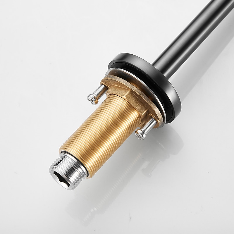 Bathroom Sink Faucet - Rotatable / Classic Electroplated Widespread Two Handles Three Holes Bath Taps 2025 - CAD $127.99 –P6