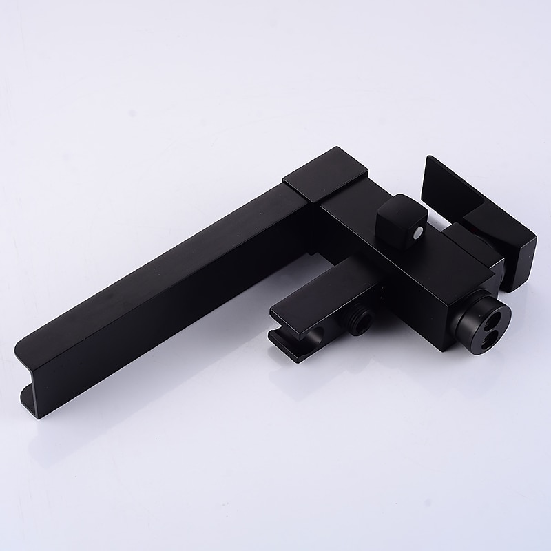 Bathtub Faucet - Minimalist Electroplated Free Standing Brass Valve Bath Shower Mixer Taps 2025 - CAD $446.99 –P4