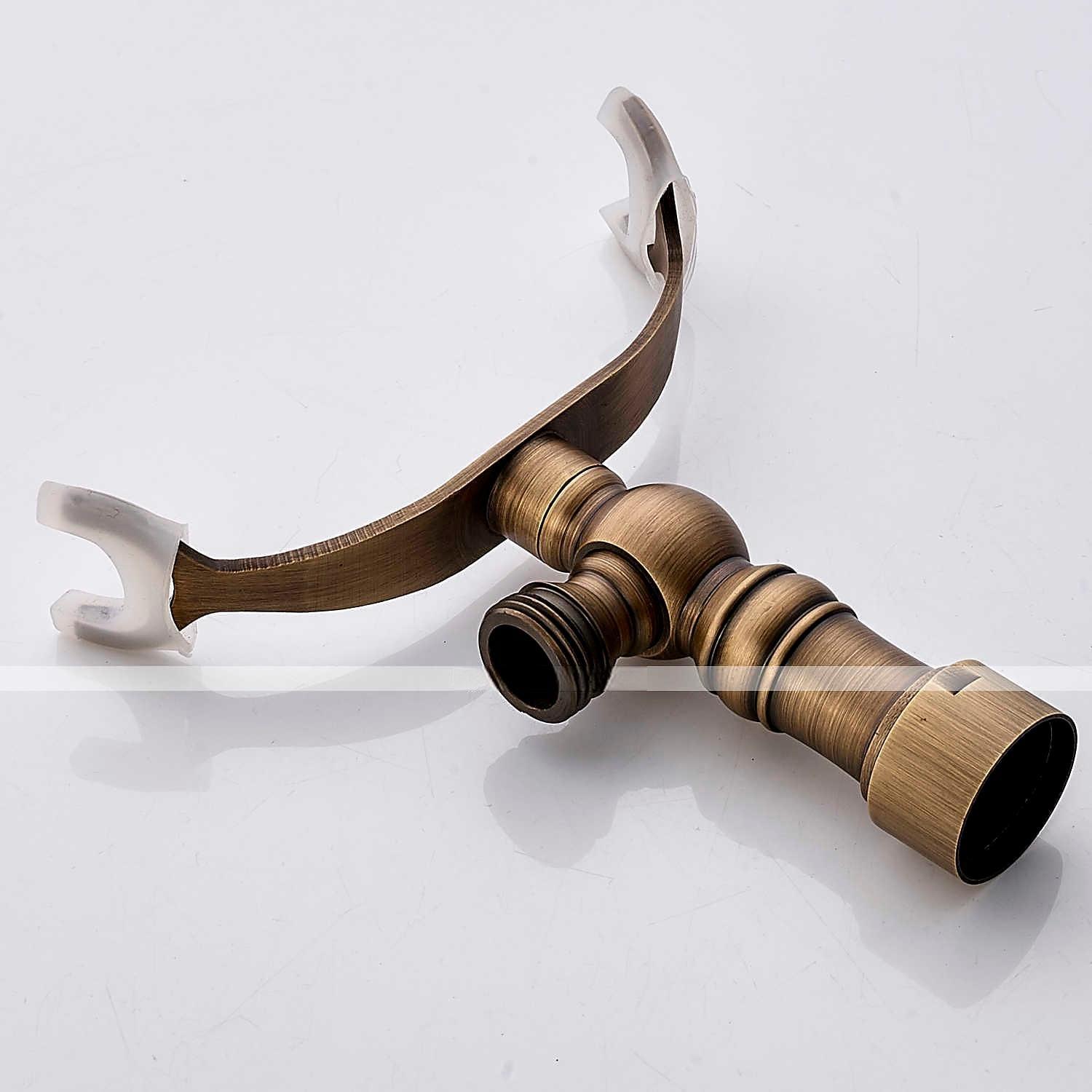 Bathtub FaucetWall Mounted Brass Rainfall Shower Mixer Taps Contain with Handshower and Cold/Hot Water 2025 - CAD $159.99 –P15