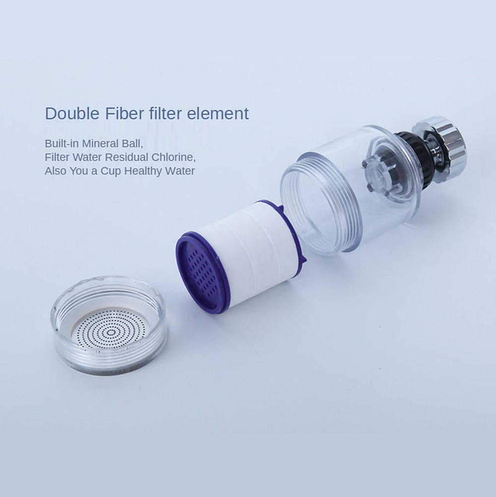 Multifunctional Anti-splash Head Pressurized Filter Water Saver Pp Cotton Filter Faucet To Effectively Filter Sediment Faucet 2025 - CAD $6.99 –P3