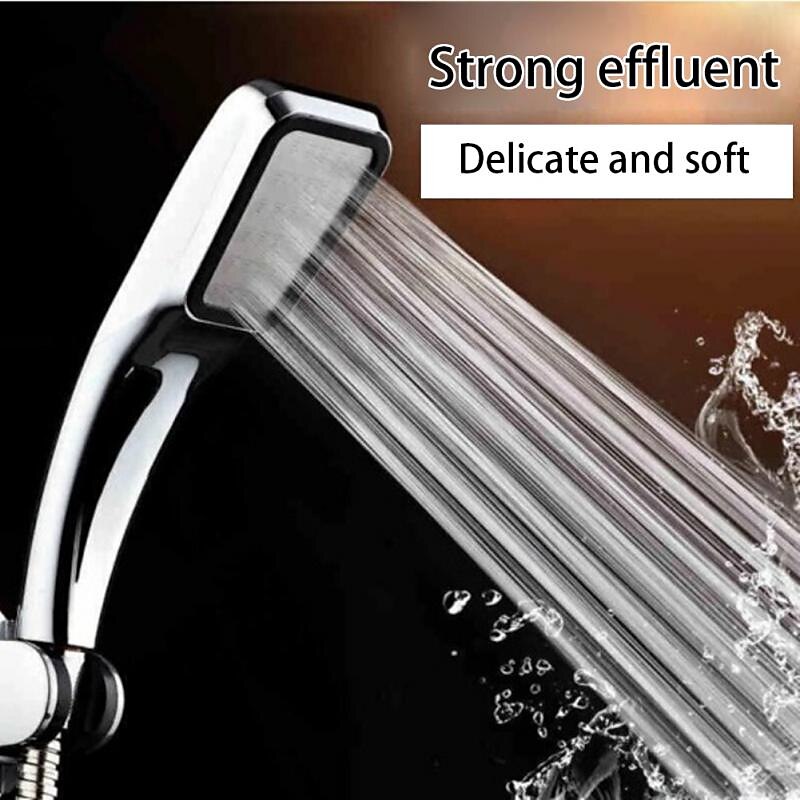 Shower Faucet300 Holes Shower Head Bracket Hose Set High Pressure Rainfall Water Saving Flow with Chrome Spray Water Saving Bathroom Fixture Accessories 2025 - CAD $15.99 –P1