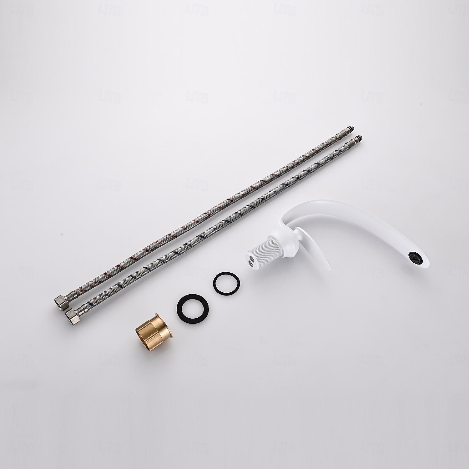 Bathroom Sink Faucet - Classic Antique Brass / Electroplated Centerset Single Handle One HoleBath Taps 2025 - CAD $111.99 –P10