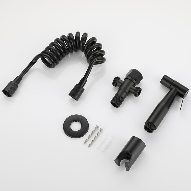 Handheld Bidet Sprayer Kit Black Shower Bath Water Faucet Toilet Spray Bathroom 2025 - CAD $19.99 –P3