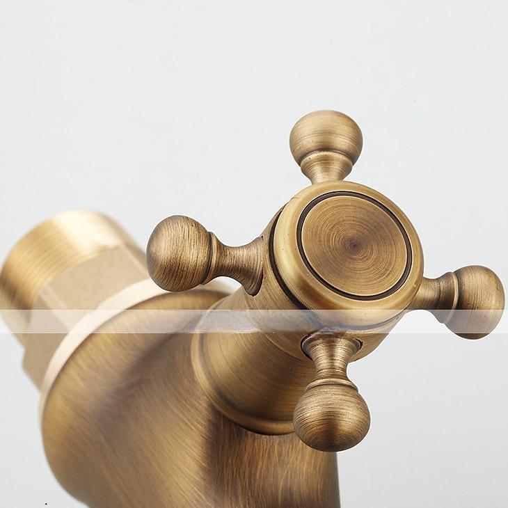 Bathroom Sink Faucet - Classic Antique Brass Centerset Two Handles One HoleBath Taps 2025 - CAD $79.99 –P7