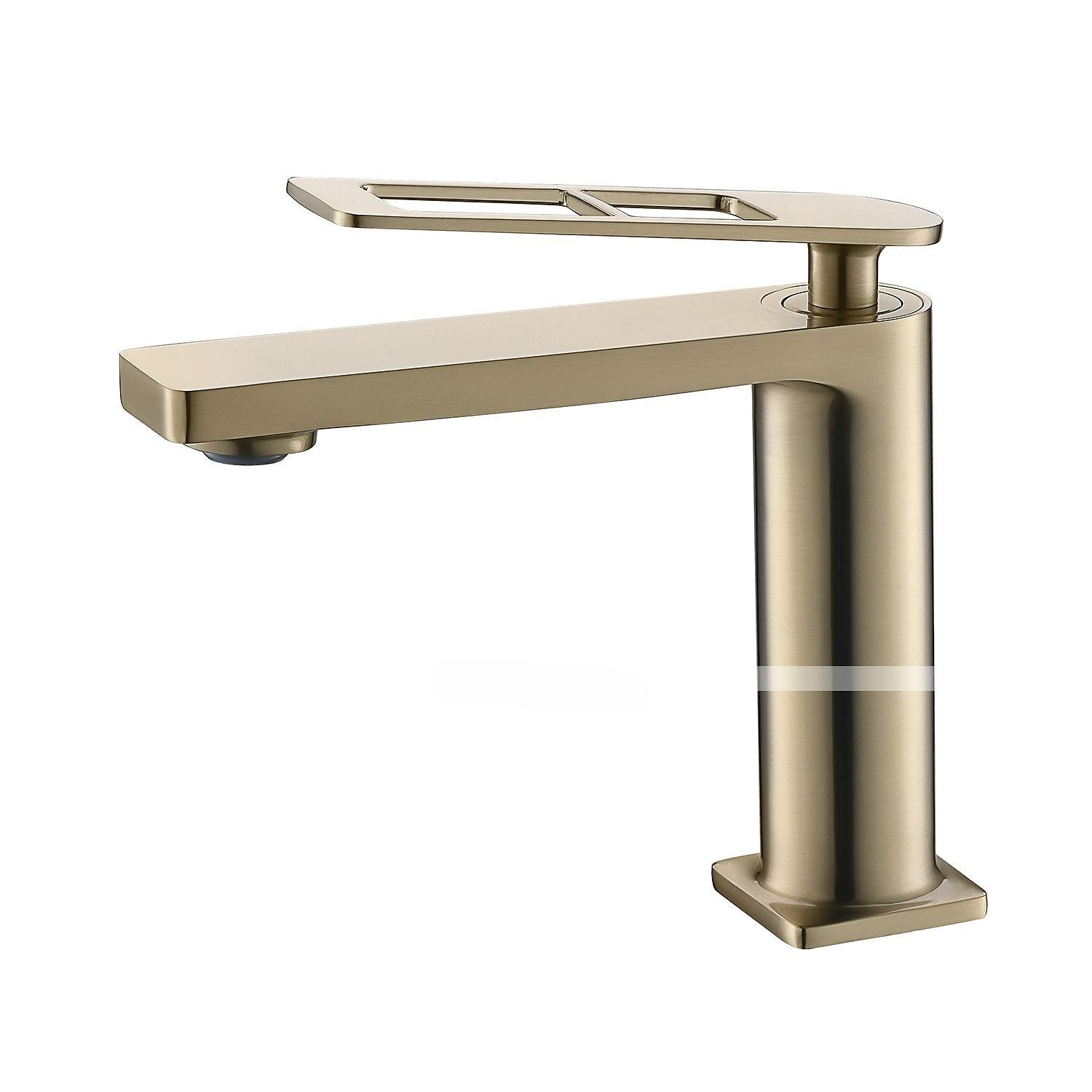 Single Handle Bathroom Faucet, Painted Finishes/Electroplated/Chrome One Hole Centerset, Brass Bathroom Sink Faucet with Hollow Handle 2025 - CAD $143.99 –P8