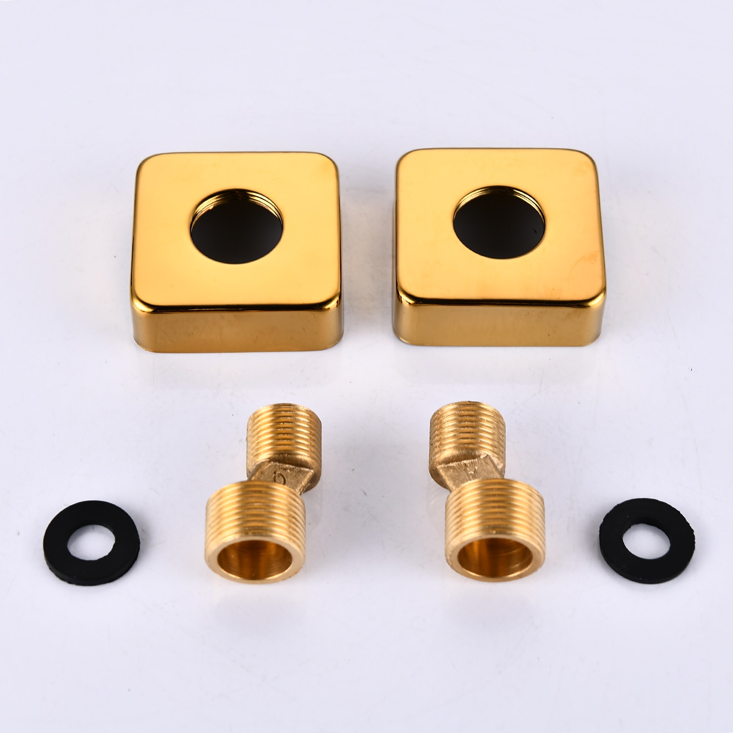 Bathtub Faucet - Contemporary Electroplated Wall Mounted Ceramic Valve Bath Shower Mixer Taps 2025 - CAD $271.99 –P16